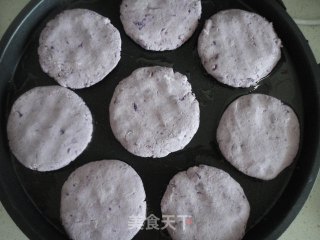 Purple Sweet Potato and Okara Glutinous Rice Cake recipe