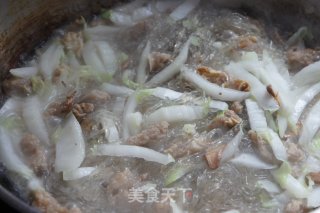 Boiled Vermicelli with Oil Residue recipe