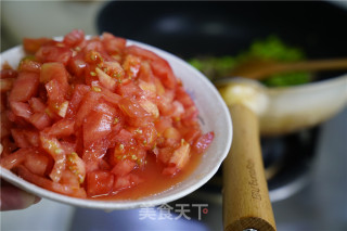 Edamame Beef Boiled Tomato recipe