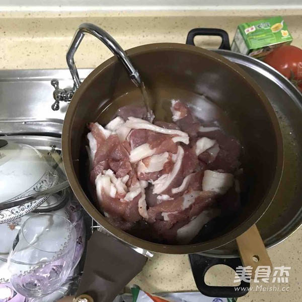 Lotus White Salt Fried Pork recipe