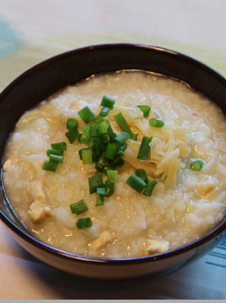 Private Kitchen--【scallop Chicken Congee】 recipe