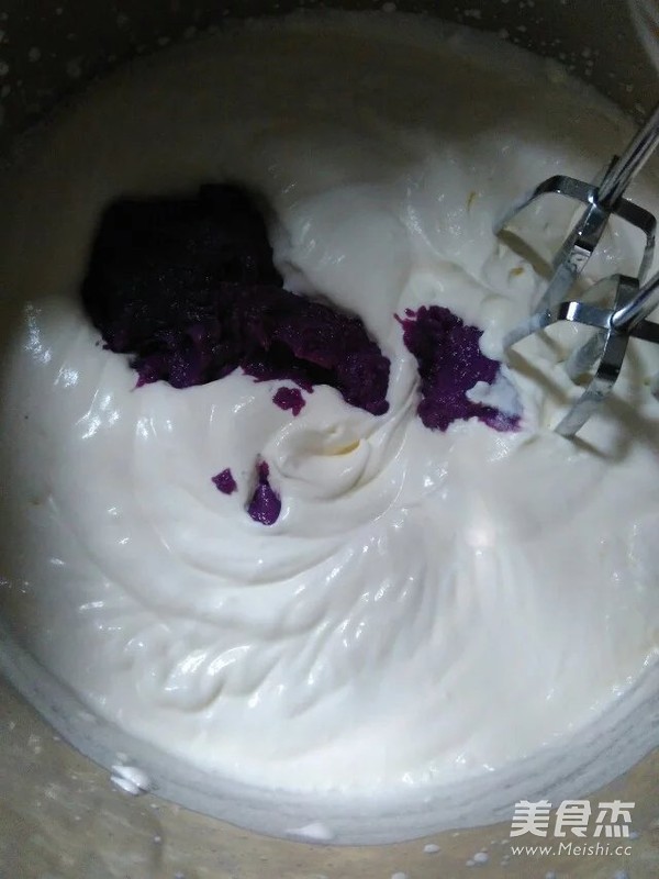 Three Ingredients without Stirring-purple Sweet Potato Ice Cream recipe