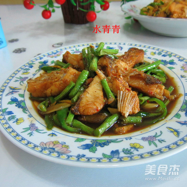 Boiled Fish with Fresh Beans recipe