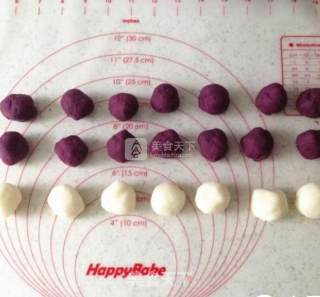 Healthy Purple Potato Yam Cake recipe