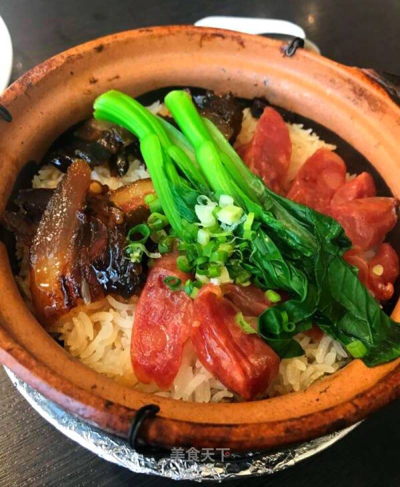 Super Authentic Cantonese Style Preserved Clay Pot Rice recipe