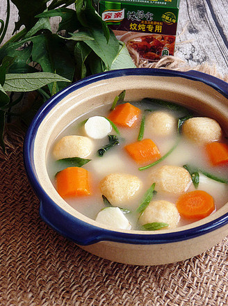 Fish Egg Yam Soup Pot