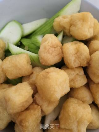 Tofu Loofah Soup recipe