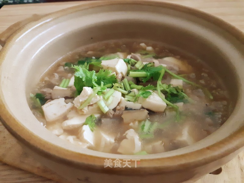 Salted Fish Tofu Pot recipe