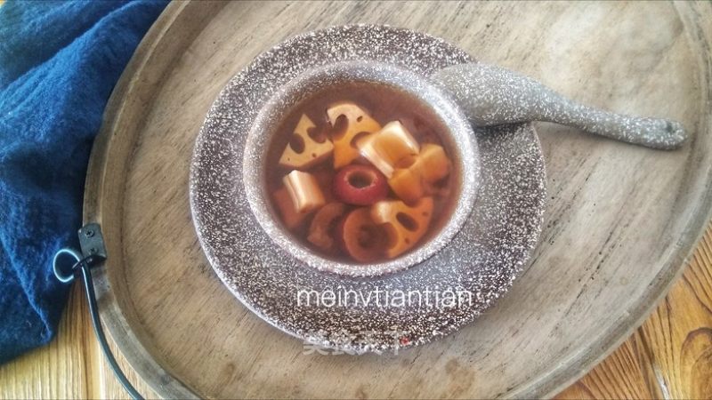 Red Date Lotus Root Syrup recipe