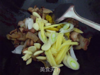 Chinese Cabbage Twice-cooked Pork recipe