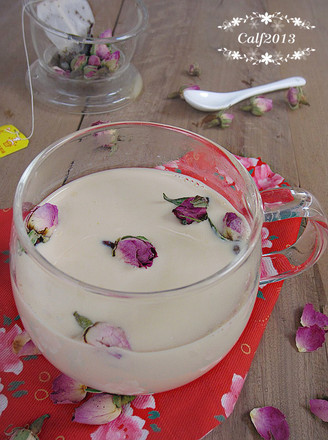 Nine Rose Flower Milk Tea recipe