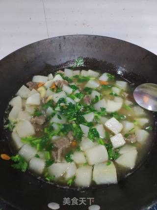 Radish Beef Stew recipe