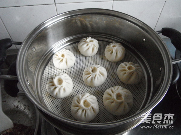 Pork and Green Onion Buns recipe