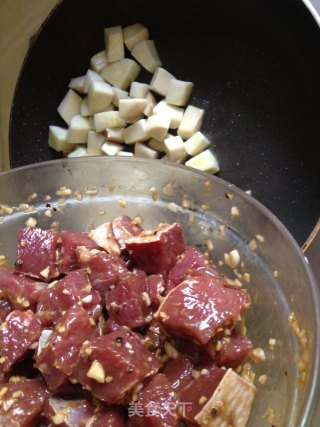 【pleurotus Eryngii Garlic Veal】 recipe