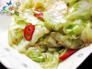 Spicy Stir-fried Cabbage recipe