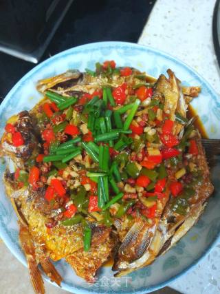 Pan-fried Dried Fish recipe