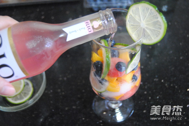 Colorful Fruit Cocktail recipe