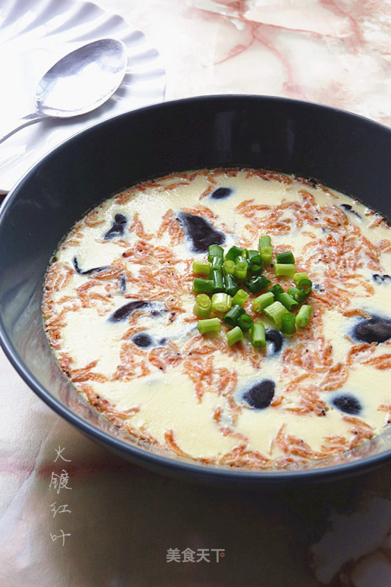 Fungus and Shrimp Custard recipe
