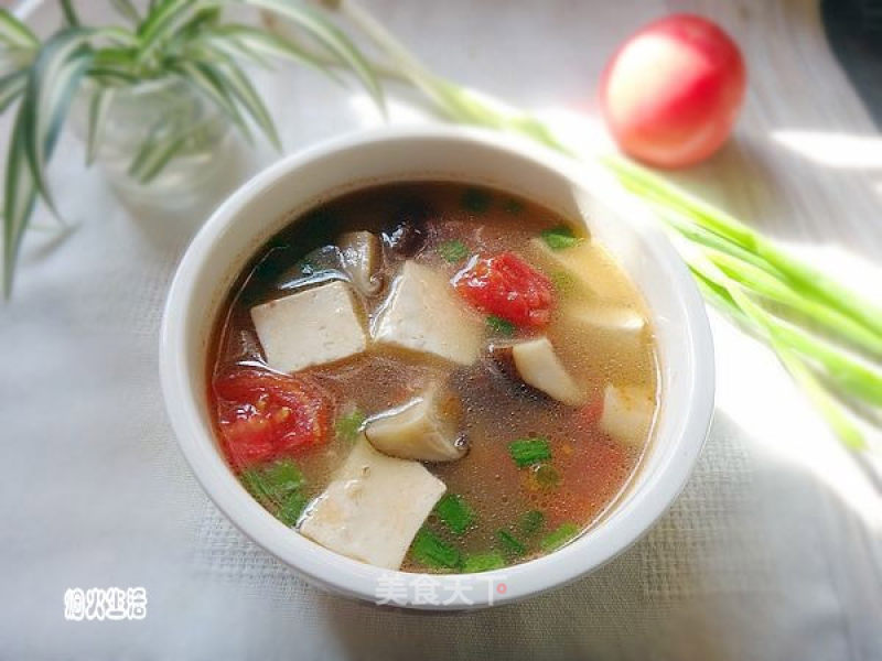 Three Fresh Tofu Soup recipe