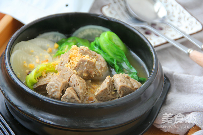 Beef Balls in Clear Soup recipe