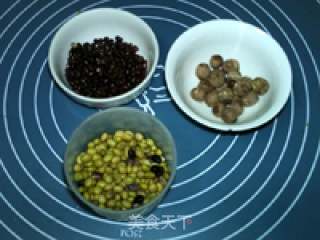 Red Bean and Lotus Seed Soy Milk recipe