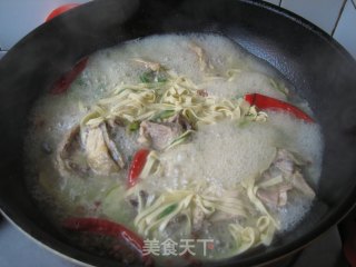 Chicken Soup and Dried Tofu recipe