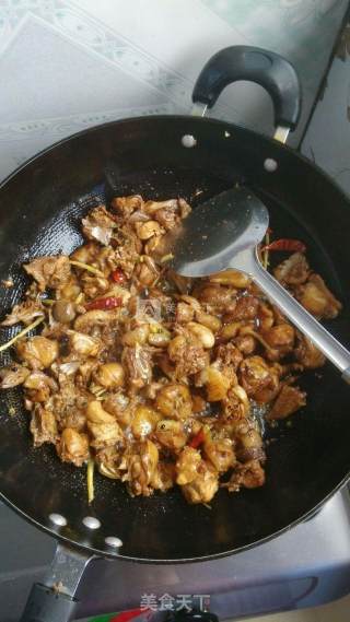 Spicy Stir-fried Chicken with Spicy Pepper recipe