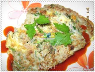 Kissed Larvae Omelette recipe