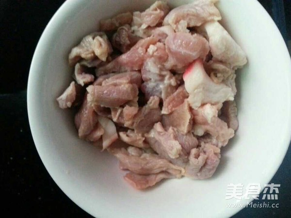 Stir-fried Pork with String Beans recipe