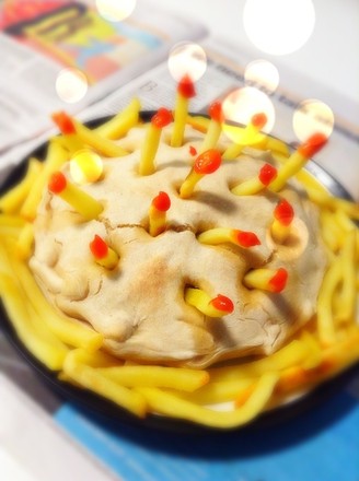 Roujia Mo Birthday Cake