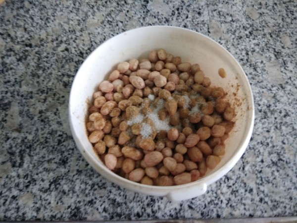 Microwave Spiced Peanuts recipe
