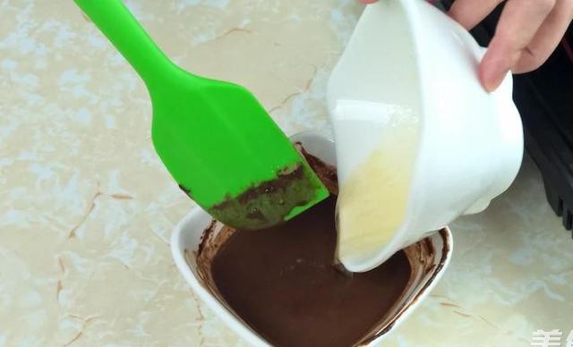 Two-color Cocoa Pudding recipe