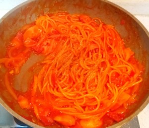 In "late Night Canteen", this Dish Made Many Audiences Drool ~ Naples Pasta recipe