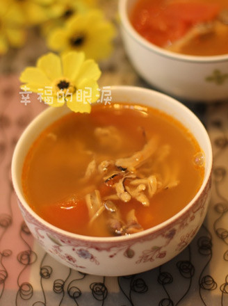 Tomato Cuttlefish Pork Ribs Soup