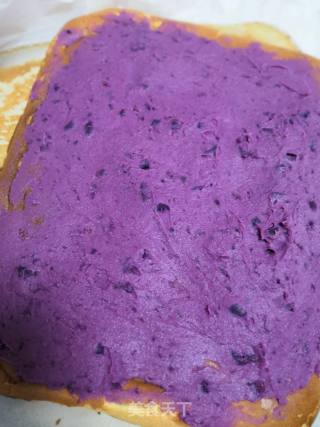 Purple Sweet Potato Cake Roll recipe