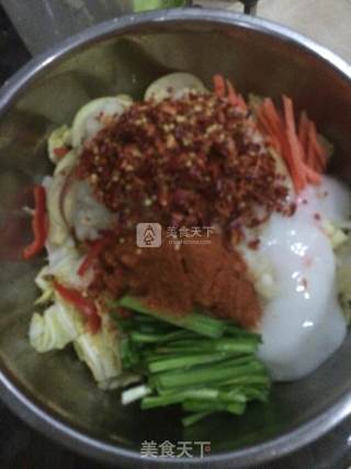 Korean Spicy Cabbage recipe