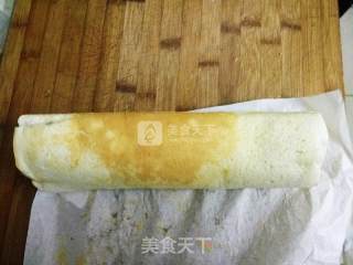 Raisin and Black Sesame Sandwich Cake Roll recipe