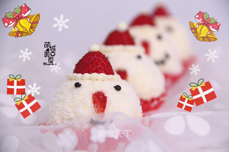 Christmas Snowman Cake recipe