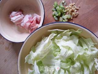 Shredded Cabbage Fried Pork recipe