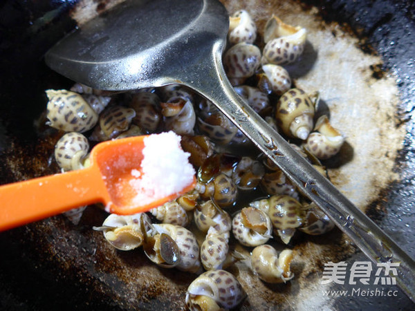 Fried Snails recipe