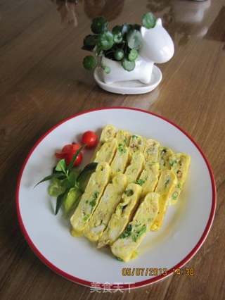 Kissed Larvae Omelette recipe