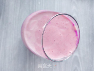 Gradient Color Juice Yogurt Cup recipe