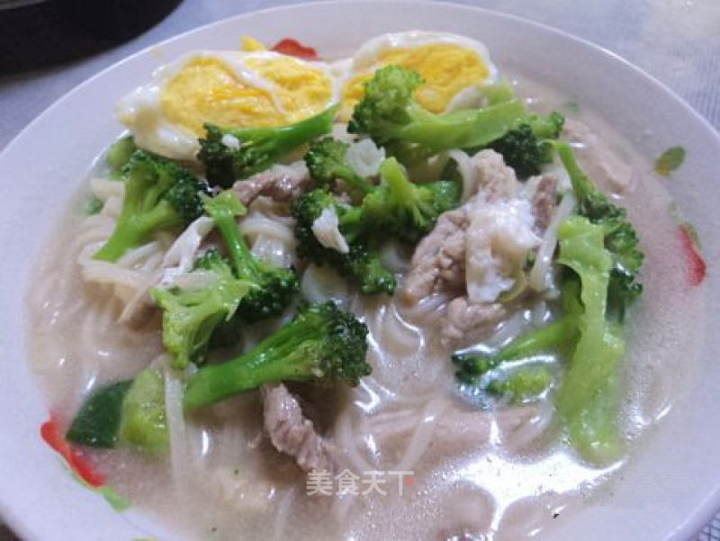 Broccoli Egg Noodles recipe