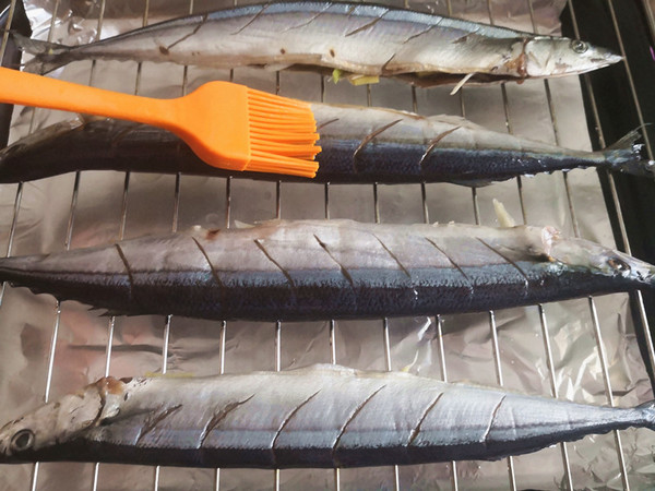 Grilled Saury recipe