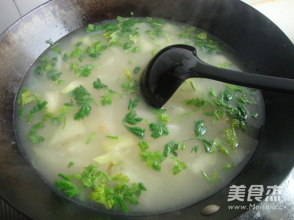 Sea Rice and Winter Melon Soup recipe