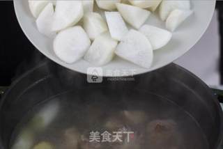 Stewed Lamb Chops and Radish Soup Made by A Kitchen Cast Iron Pot Version recipe