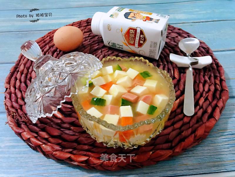 Ham and Tofu Soup recipe