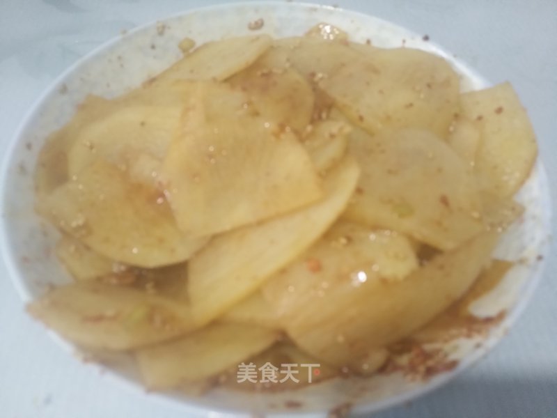 Hot and Sour Potato Chips recipe