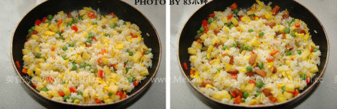 Assorted Pineapple Rice recipe