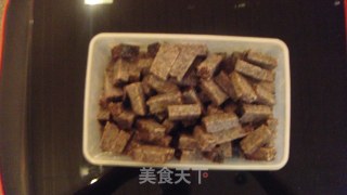 Sweet and Spicy, Crispy and Moisturizing (pork Blood Cake)-zui Weng Pig Blood Cake recipe